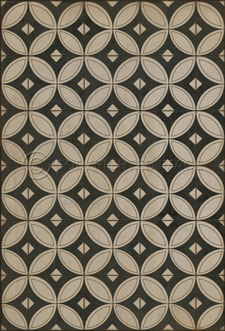 Vintage Vinyl Rug - Pattern 70 - Holy Night