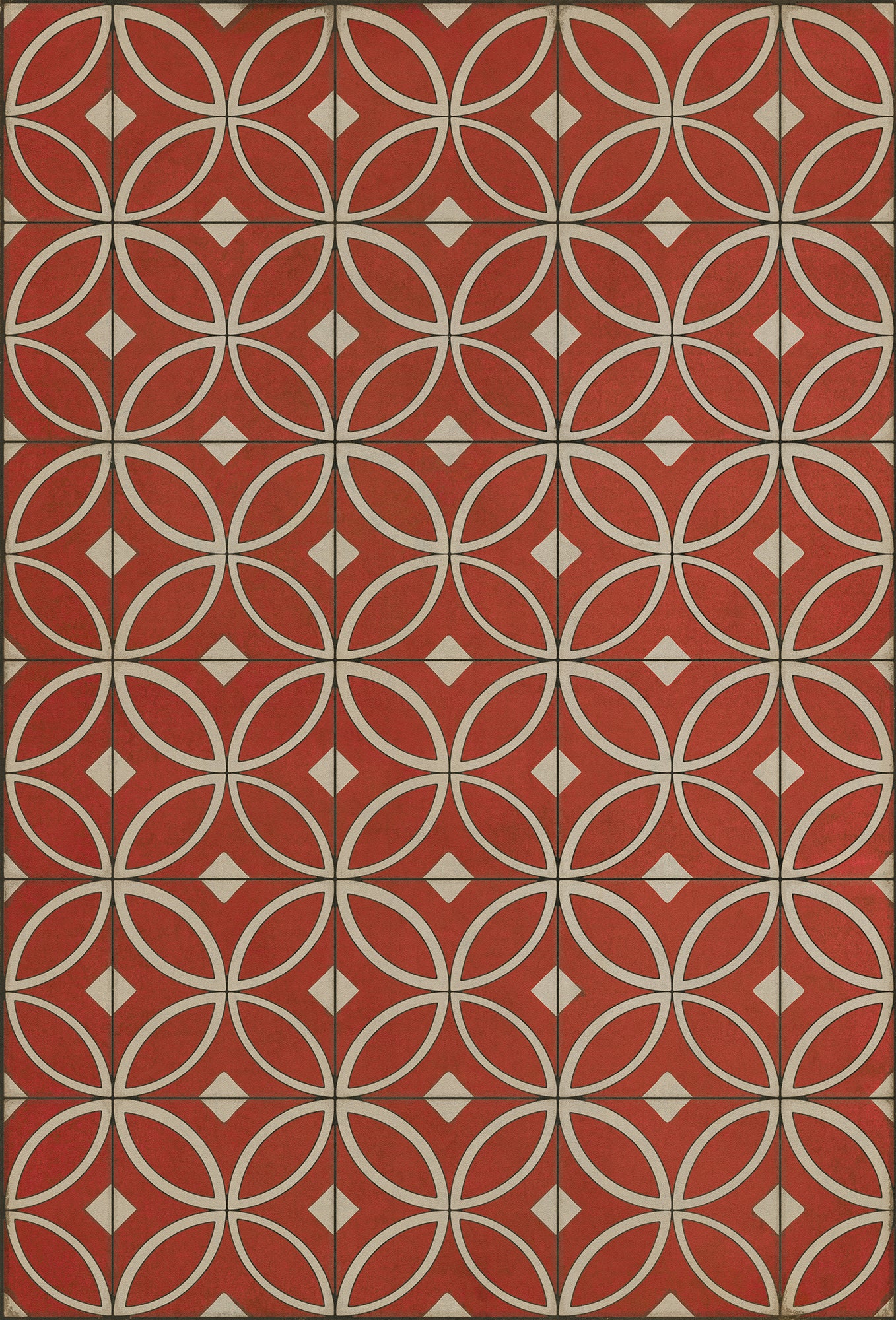 Vintage Vinyl Rug - Pattern 70 - Hymns Across Our Hearts