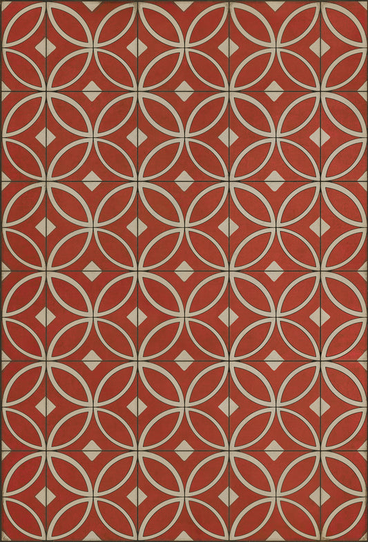 Vintage Vinyl Rug - Pattern 70 - Hymns Across Our Hearts