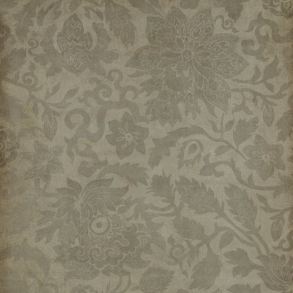 Vintage Vinyl Rug - Pattern 71 - East China Sea