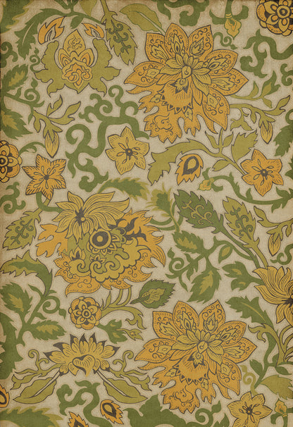Vintage Vinyl Rug - Pattern 71 - Mt Fuji