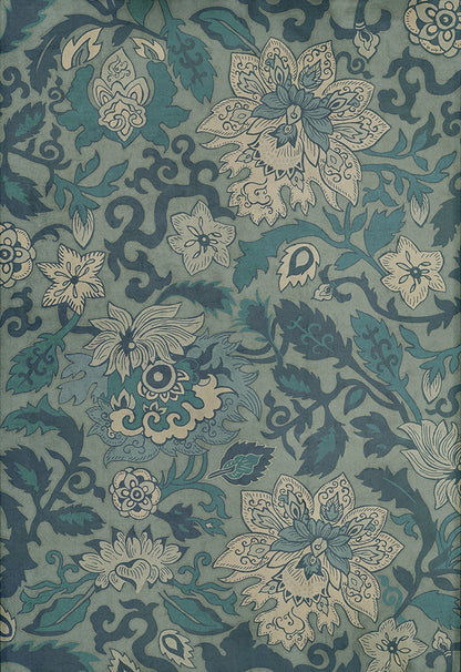 Vintage Vinyl Rug - Pattern 71 - Sea of Japan
