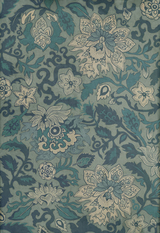 Vintage Vinyl Rug - Pattern 71 - Sea of Japan