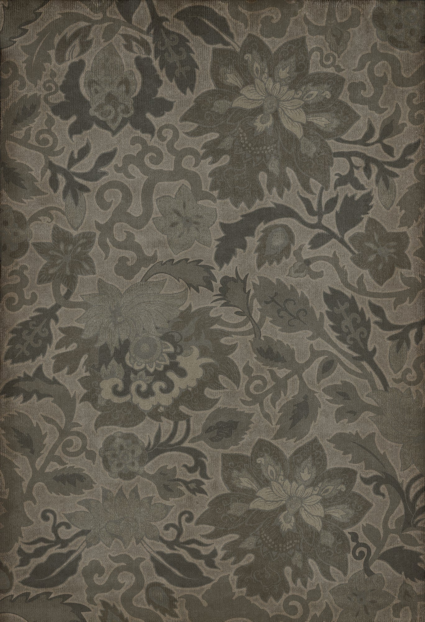 Vintage Vinyl Rug - Pattern 71 - The Japanese Alps