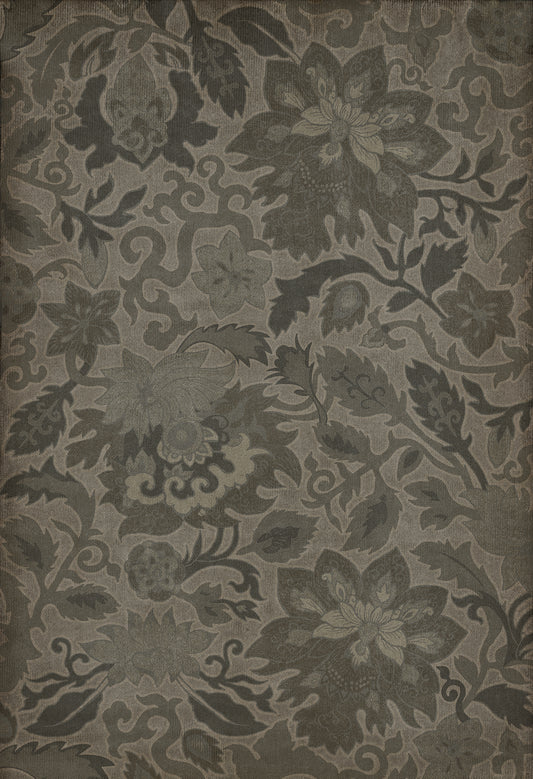 Vintage Vinyl Rug - Pattern 71 - The Japanese Alps