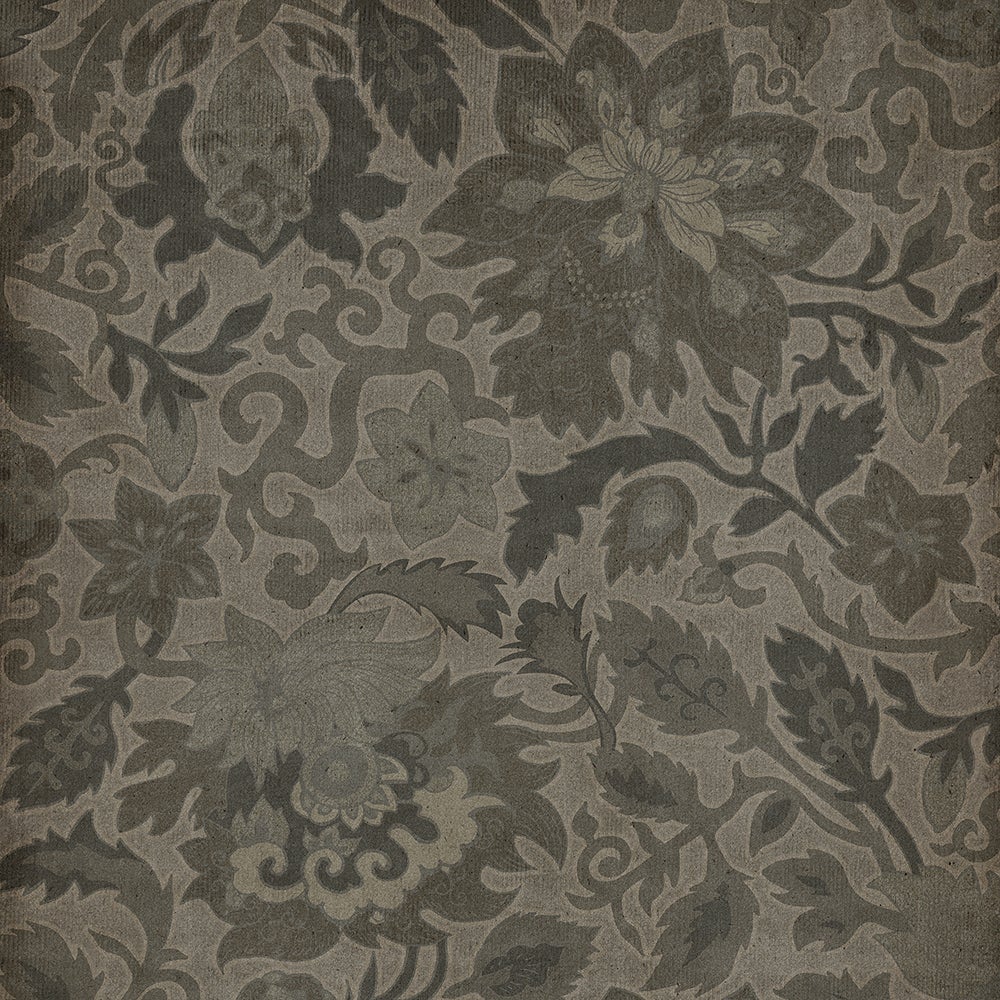 Vintage Vinyl Rug - Pattern 71 - The Japanese Alps