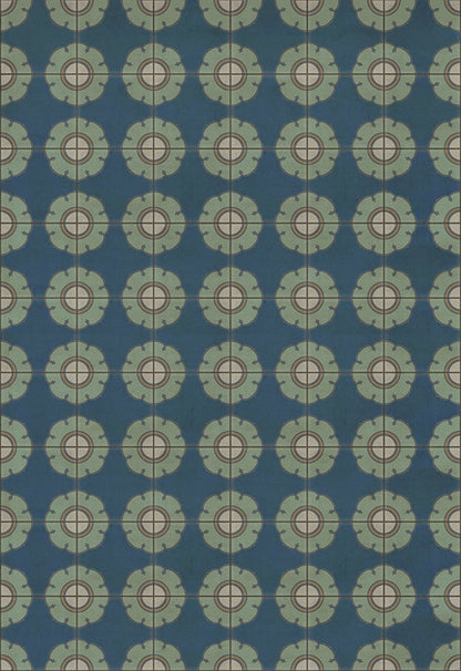 Vintage Vinyl Rug - Pattern 78 - Doris Day