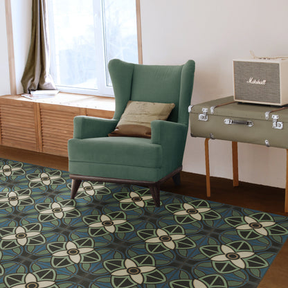 Vintage Vinyl Rug - Pattern 80 - Bette Davis