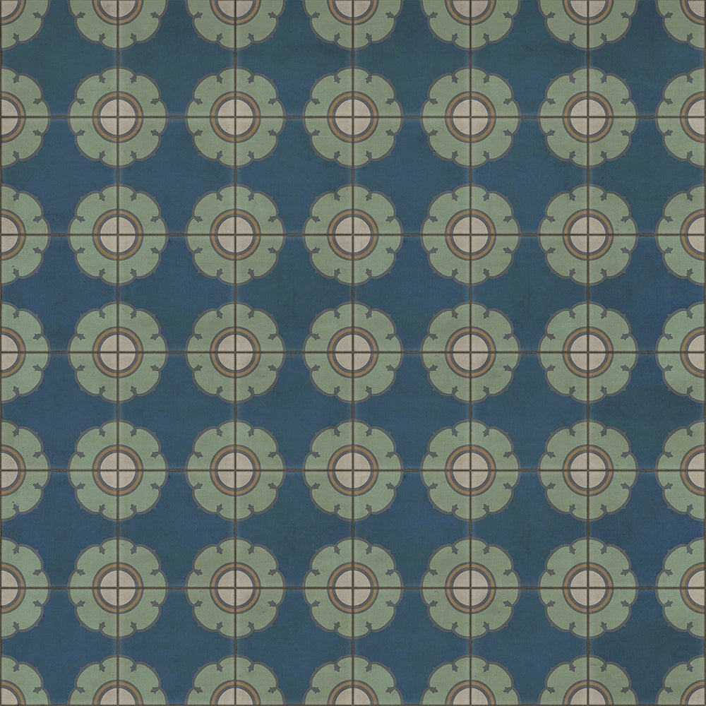 Vintage Vinyl Rug - Pattern 78 - Doris Day