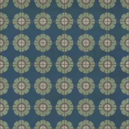 Vintage Vinyl Rug - Pattern 78 - Doris Day