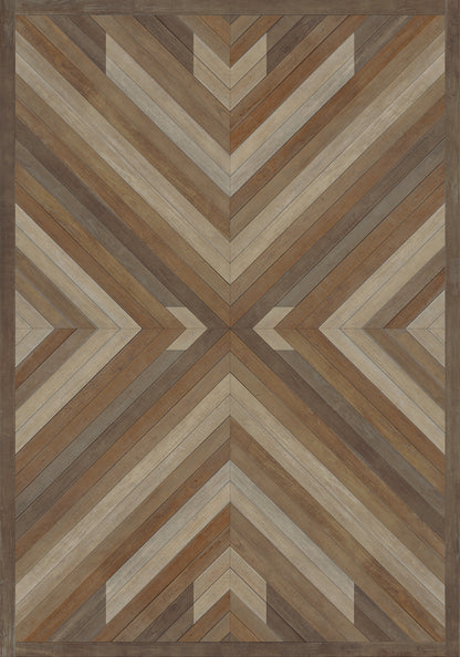 Vintage Vinyl Rug - Bohemian - Bohemia Proper