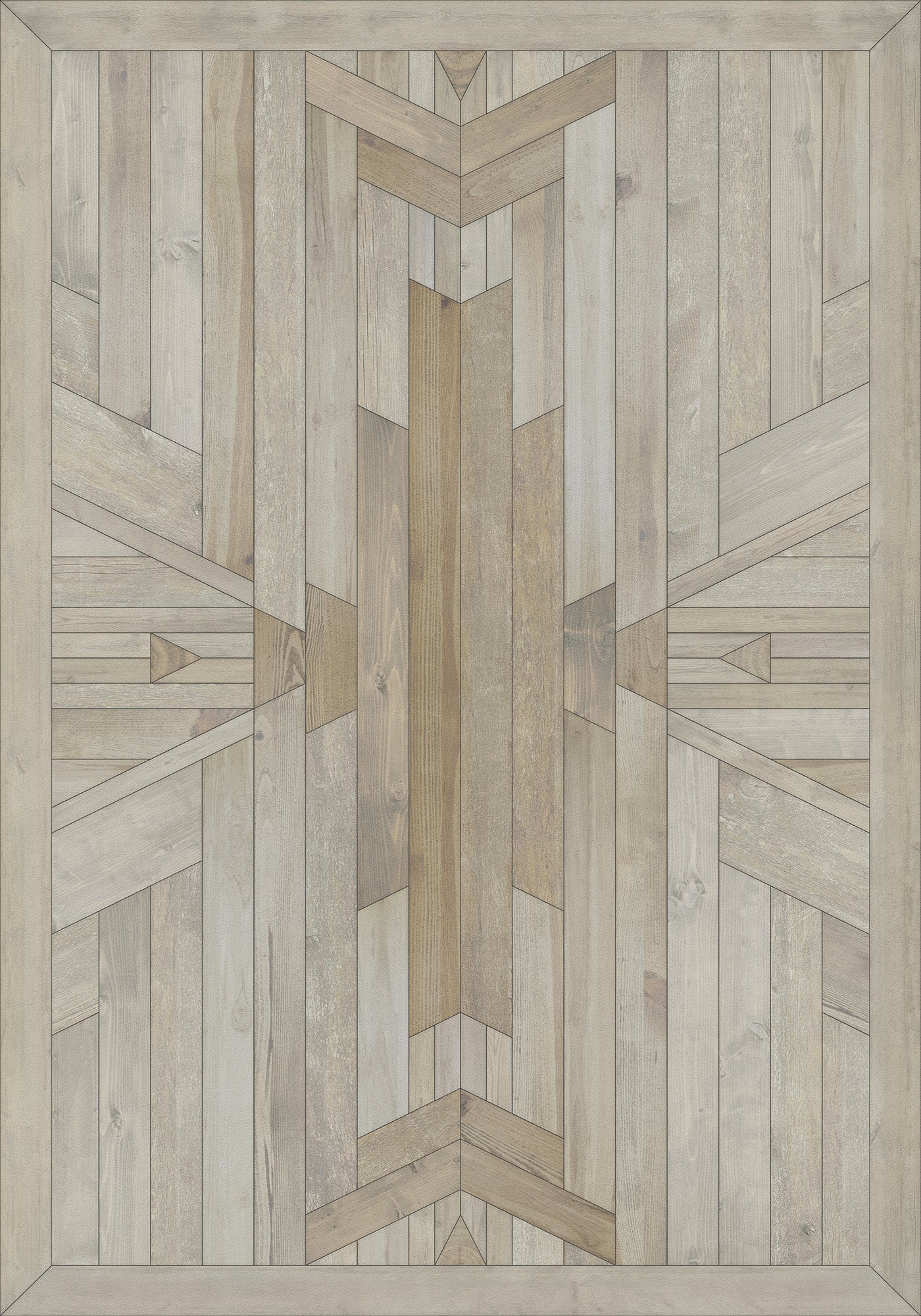Vintage Vinyl Rug - Native - Breath of the Breeze