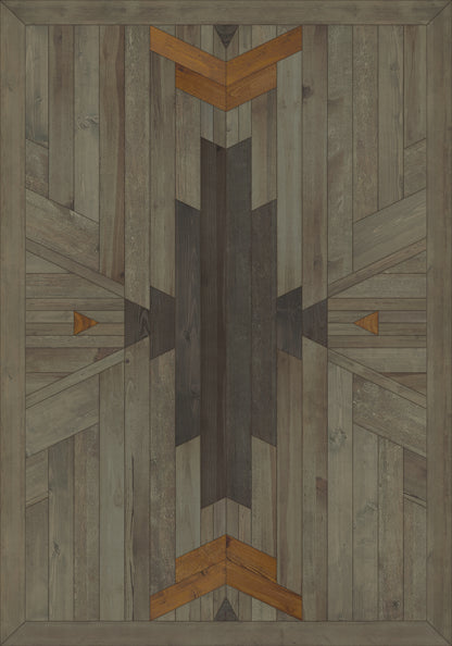 Vintage Vinyl Rug - Native - Power to Heal