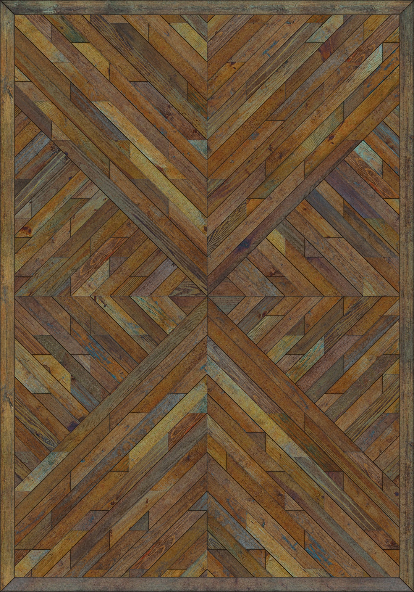 Vintage Vinyl Rug - Nile - Aura Valley