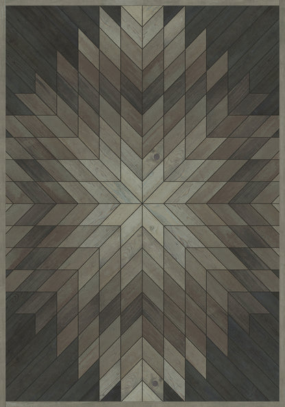 Vintage Vinyl Rug - Wicklow - Blackstair