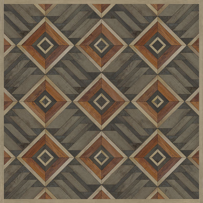 Vintage Vinyl Rug - Yukon - Cassiar