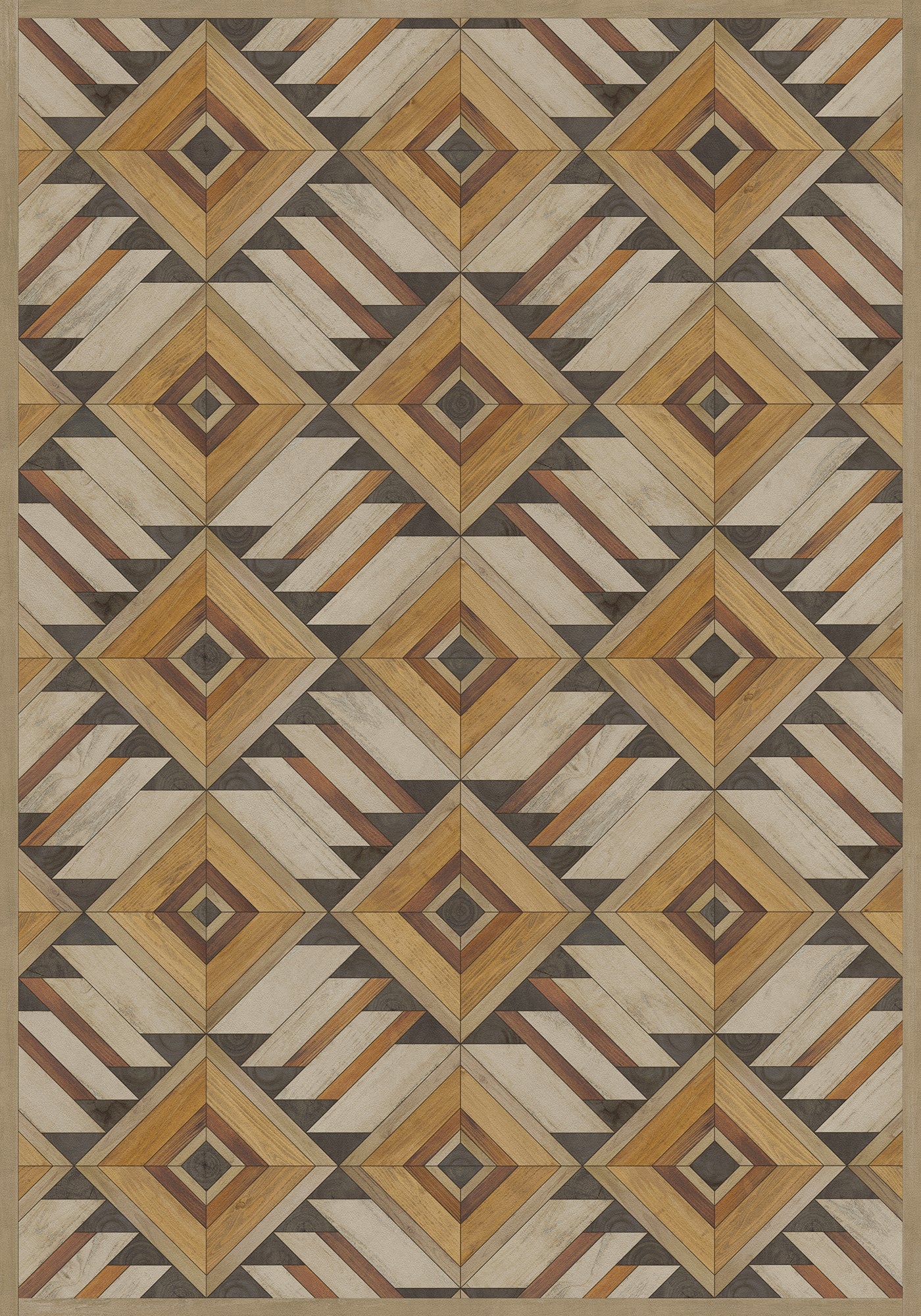 Vintage Vinyl Rug - Yukon - Logan