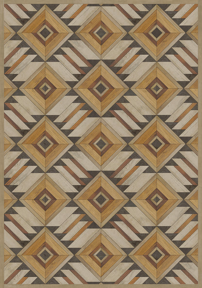 Vintage Vinyl Rug - Yukon - Logan