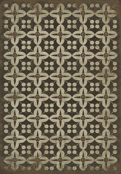Vintage Vinyl Rug - Pattern 3 - Oz
