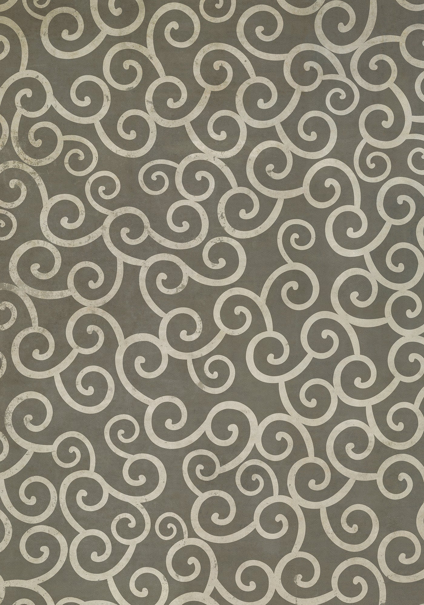 Vintage Vinyl Rug - Pattern 4 - Captain Ahab