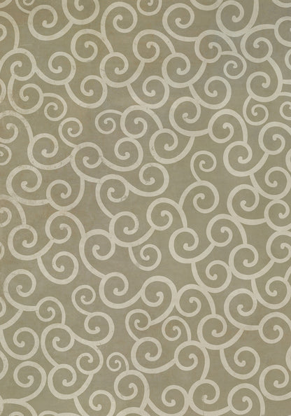 Vintage Vinyl Rug - Pattern 4 - Moby Dick