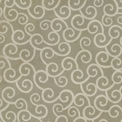 Vintage Vinyl Rug - Pattern 4 - Moby Dick