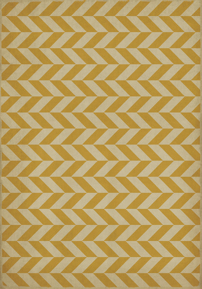 Vintage Vinyl Rug - Pattern 6 - Apollo