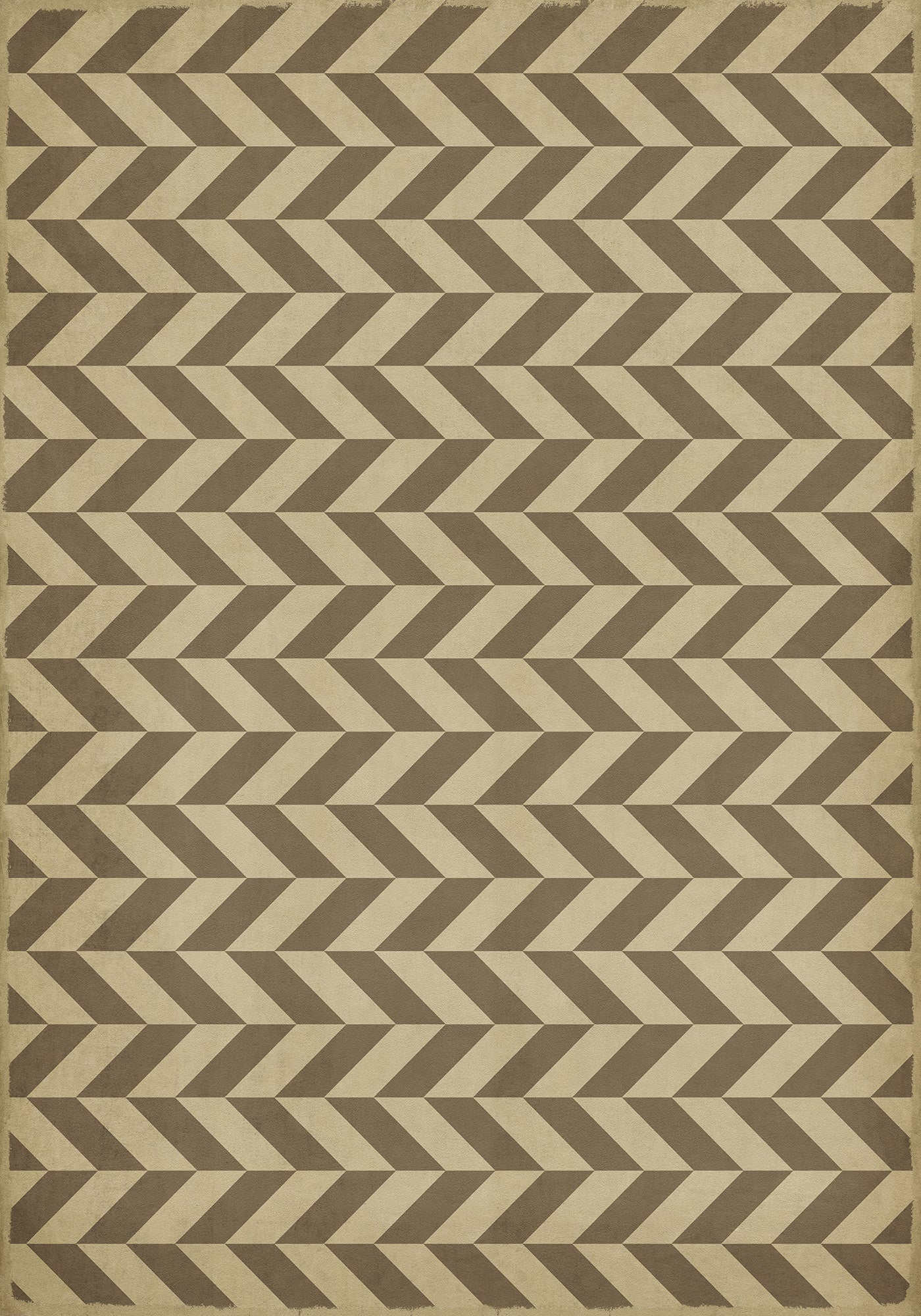 Vintage Vinyl Rug - Pattern 6 - Mercurius