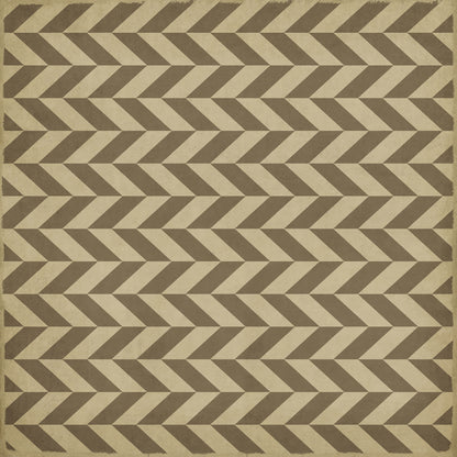 Vintage Vinyl Rug - Pattern 6 - Mercurius