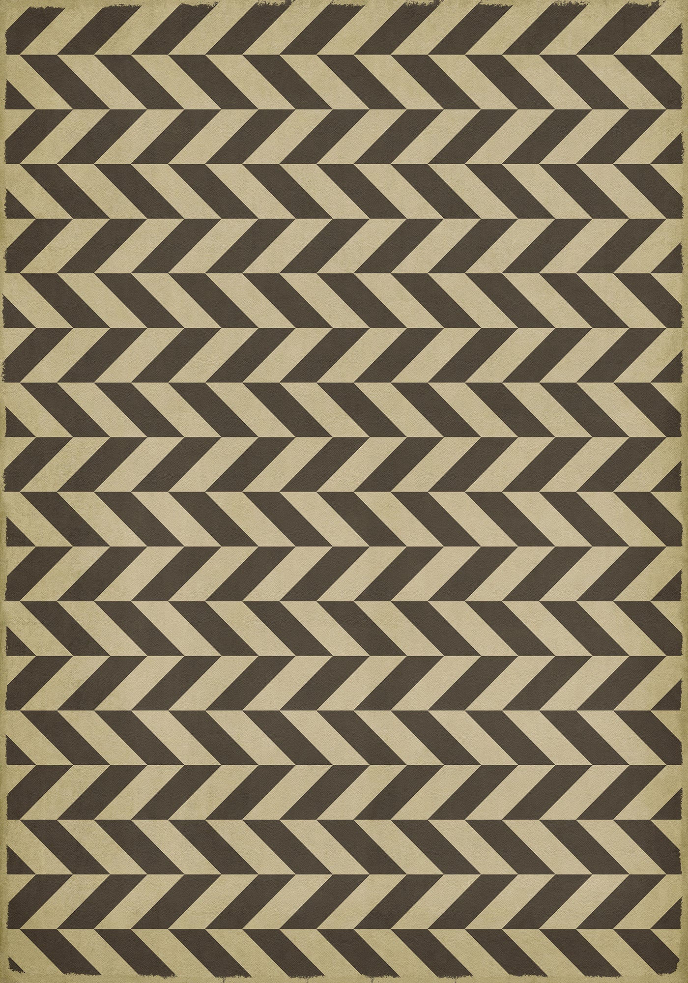 Vintage Vinyl Rug - Pattern 6 - Vulcan
