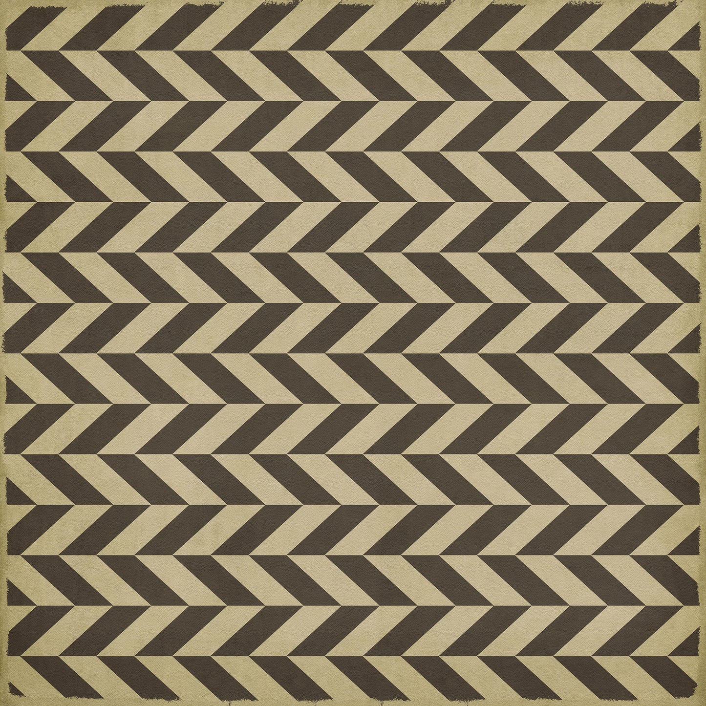 Vintage Vinyl Rug - Pattern 6 - Vulcan