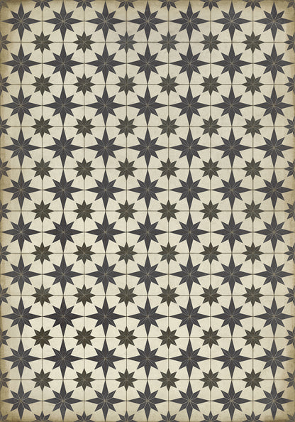 Vintage Vinyl Rug - Pattern 20 - Astraea