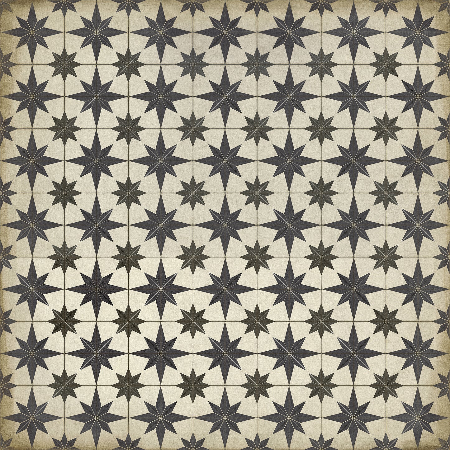 Vintage Vinyl Rug - Pattern 20 - Astraea