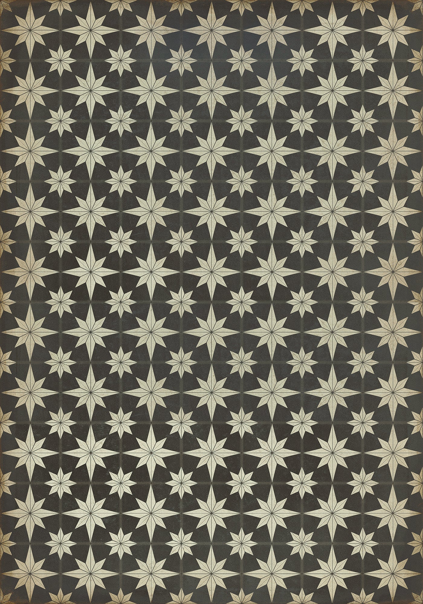 Vintage Vinyl Rug - Pattern 20 - Vesper