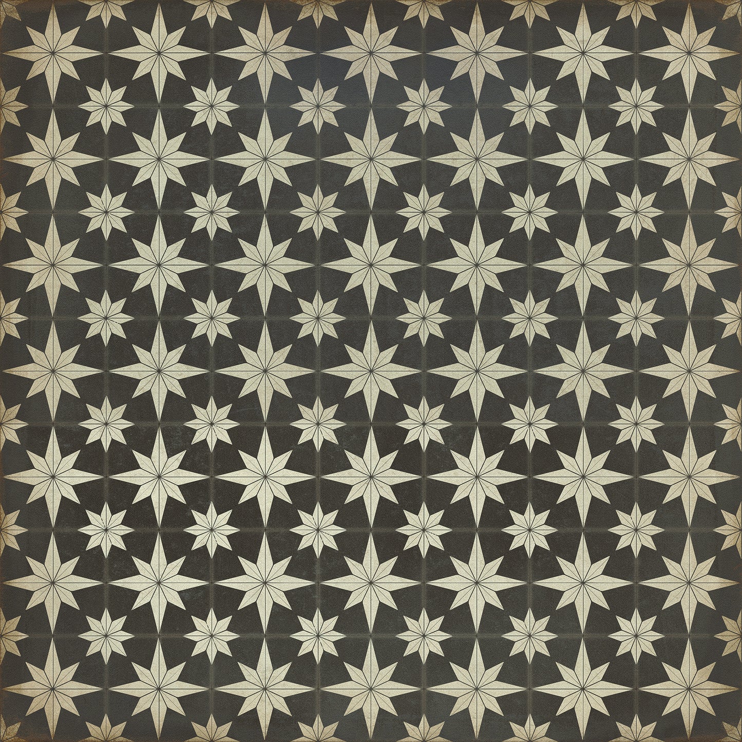 Vintage Vinyl Rug - Pattern 20 - Vesper