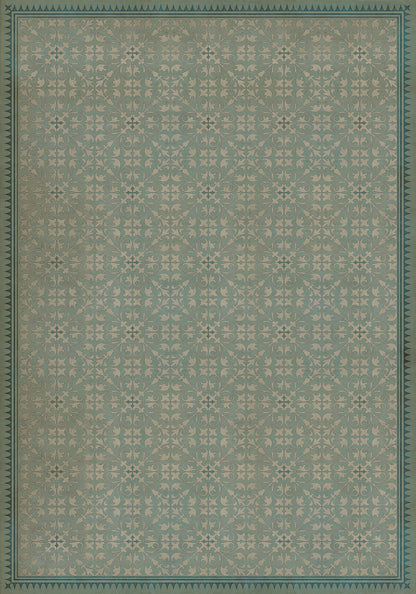 Vintage Vinyl Rug - Pattern 21 - Alice in Wonderland