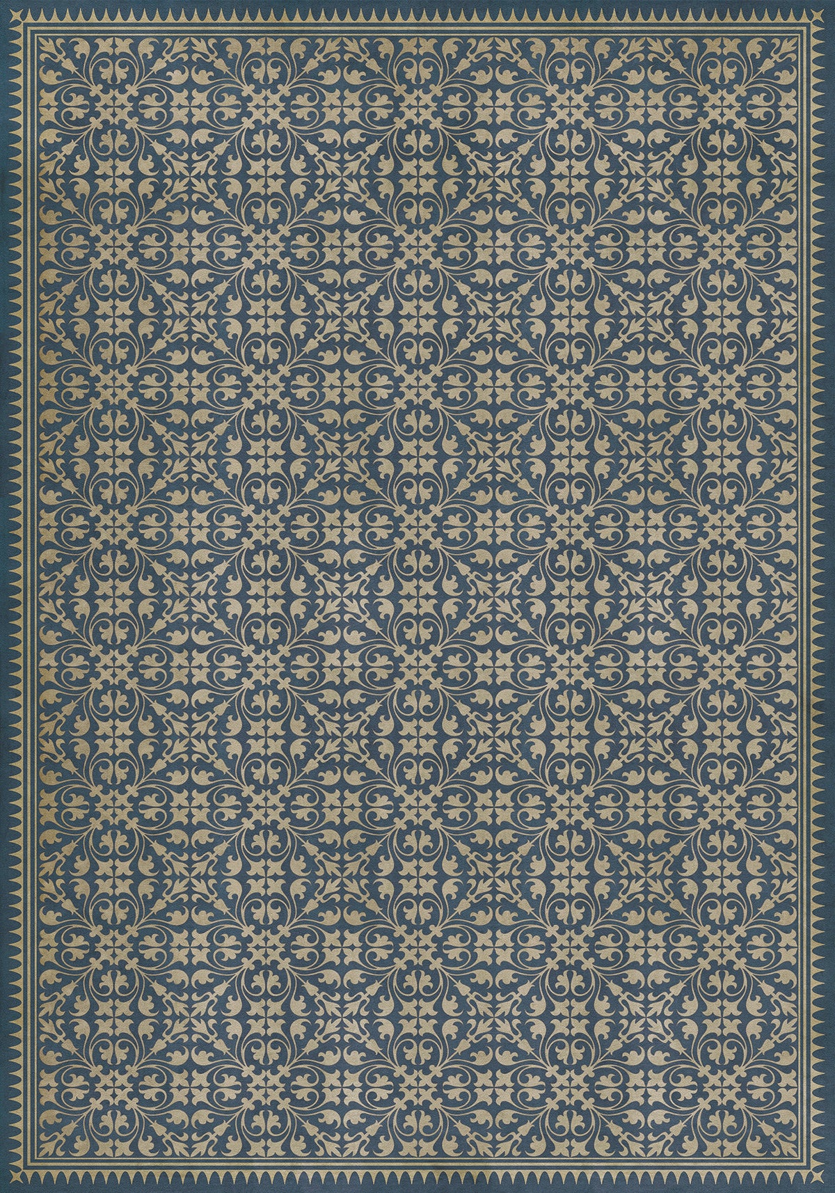 Vintage Vinyl Rug - Pattern 21 - Bandersnatch