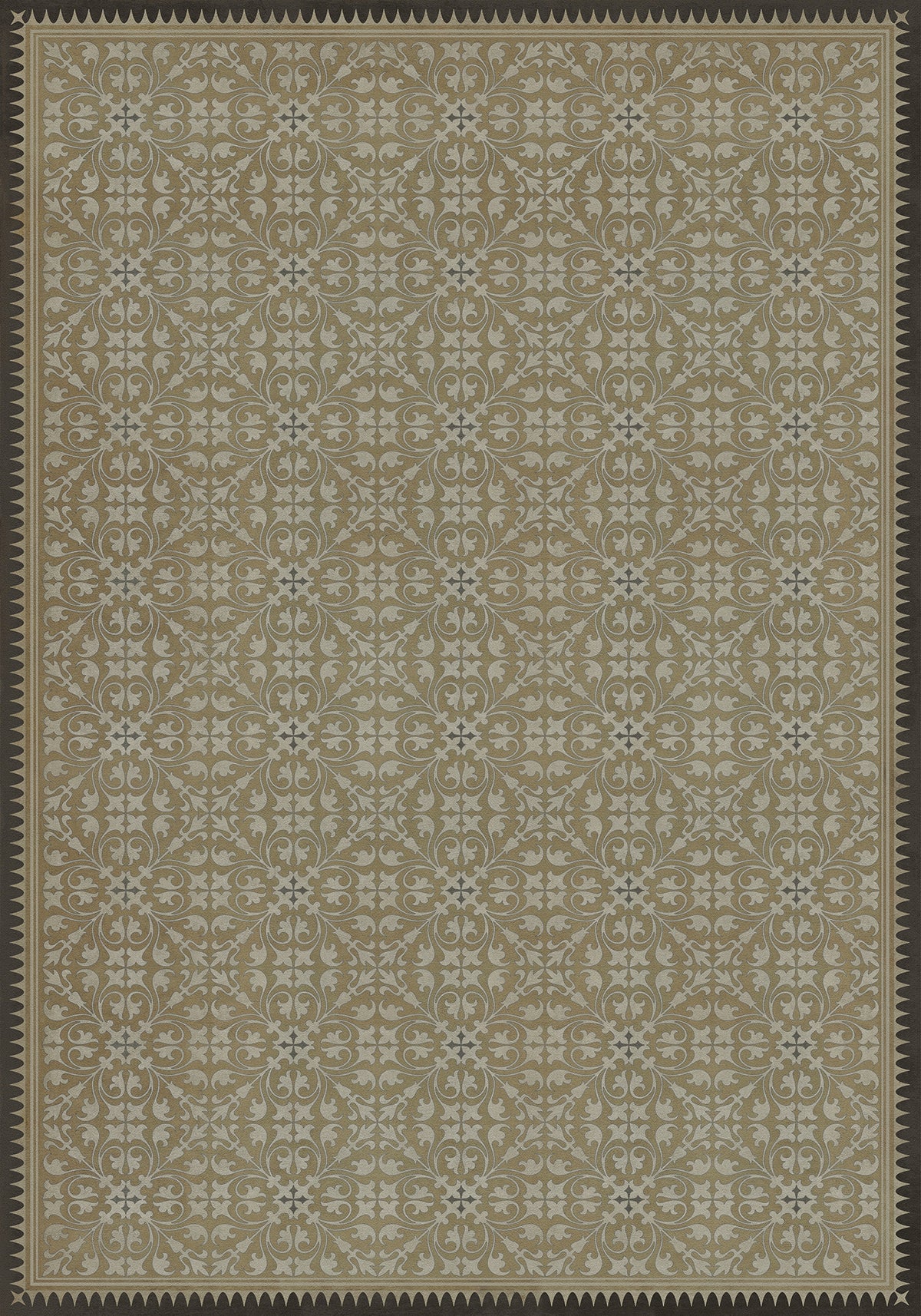 Vintage Vinyl Rug - Pattern 21 - Dinah