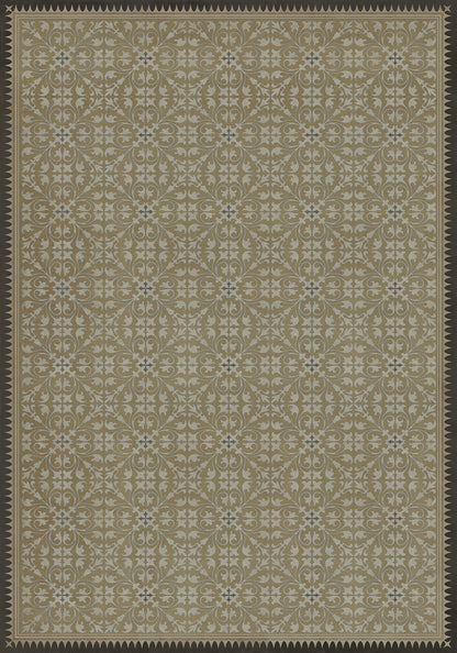 Vintage Vinyl Rug - Pattern 21 - Dinah
