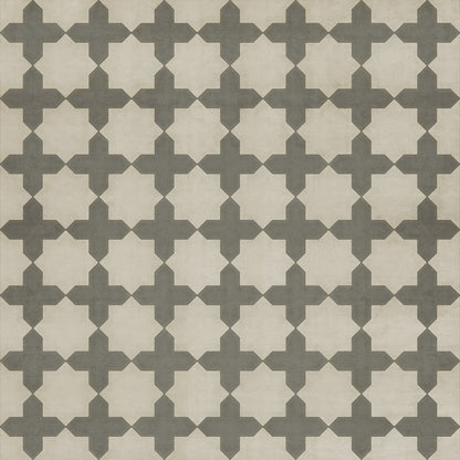 Vintage Vinyl Rug - Pattern 23 - Simple as Doves