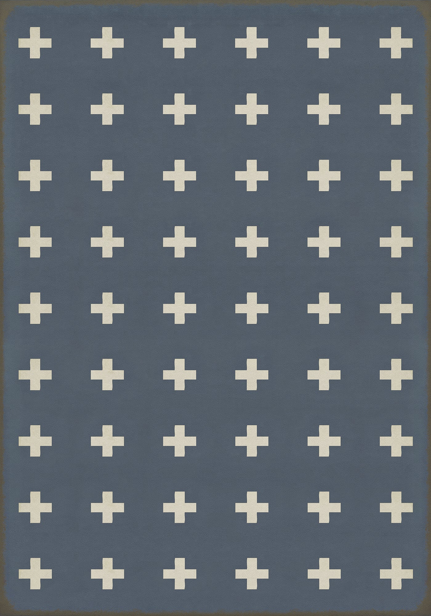 Vintage Vinyl Rug - Pattern 24 - Greece