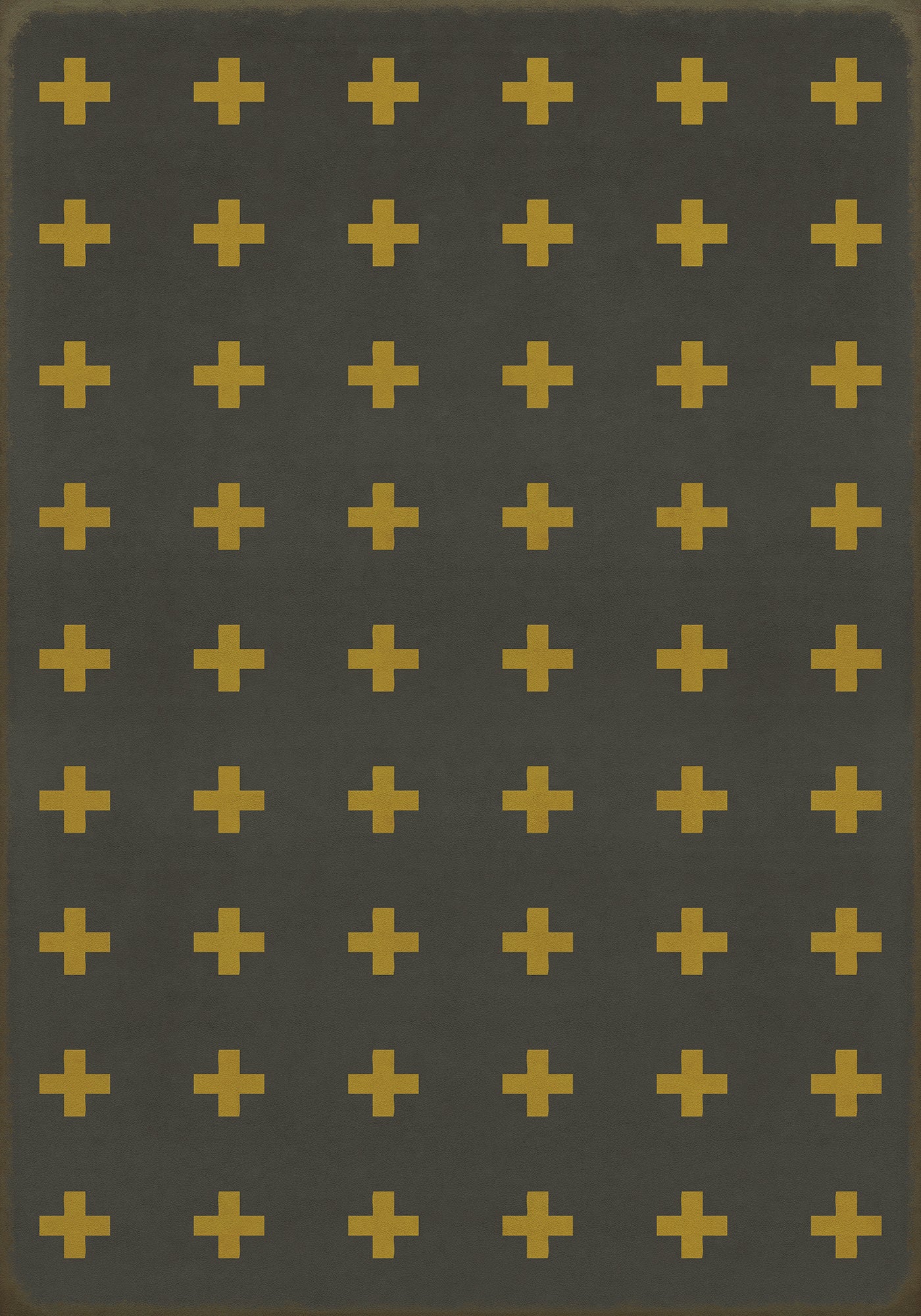 Vintage Vinyl Rug - Pattern 24 - Samos