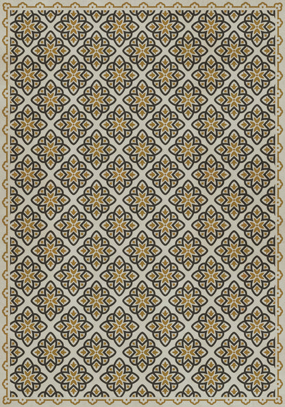 Vintage Vinyl Rug - Pattern 45 - Auratus