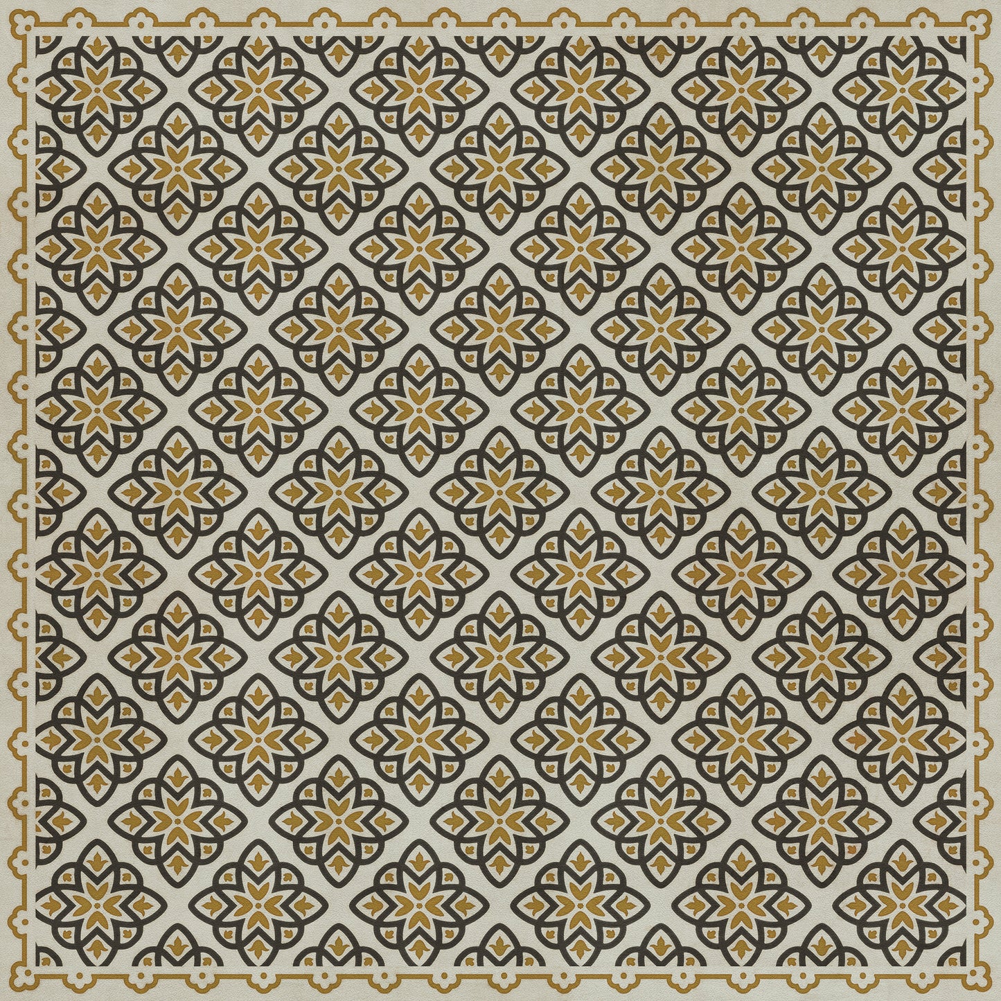 Vintage Vinyl Rug - Pattern 45 - Auratus