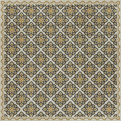 Vintage Vinyl Rug - Pattern 45 - Auratus