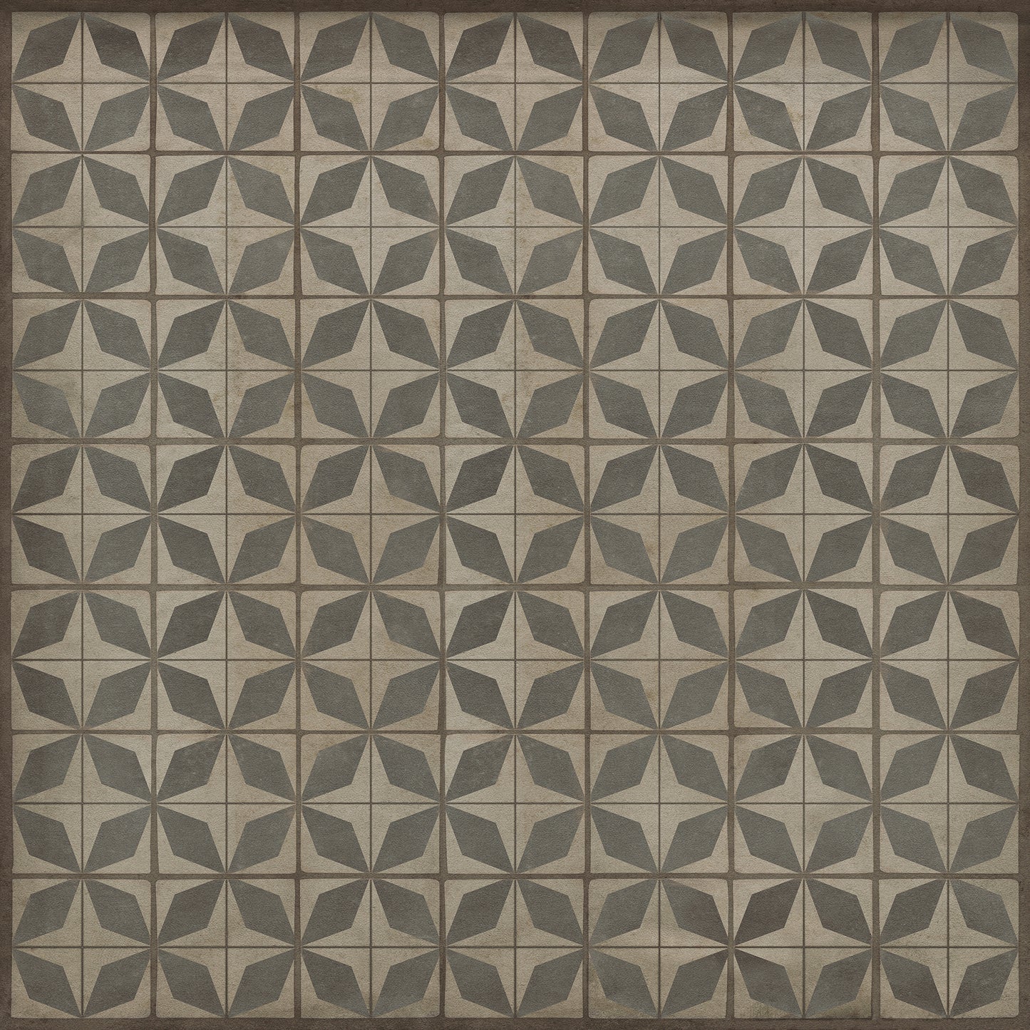 Vintage Vinyl Rug - Pattern 54 - Galactic