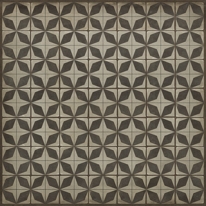 Vintage Vinyl Rug - Pattern 54 - Sputnik