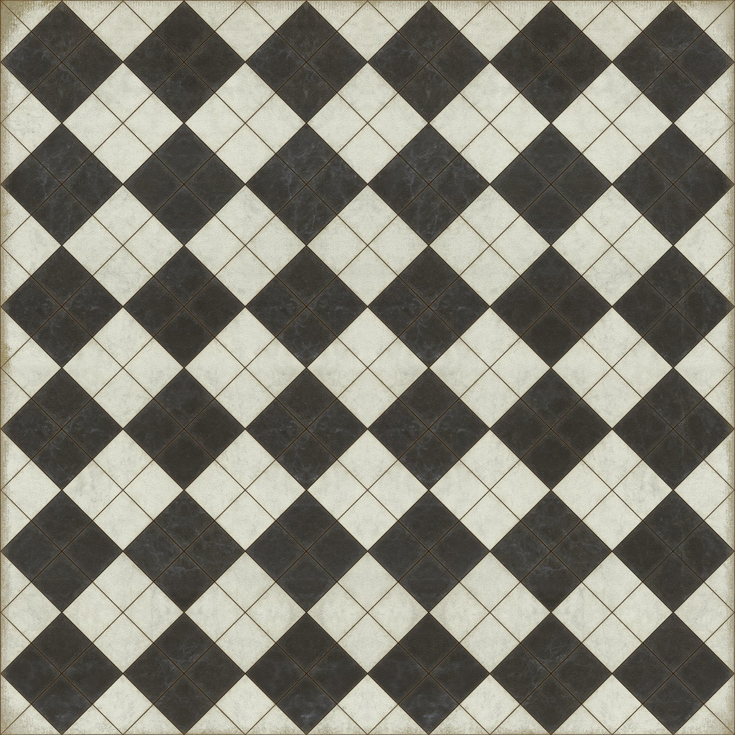 Vintage Vinyl Rug - Pattern 65 - High Fidelity