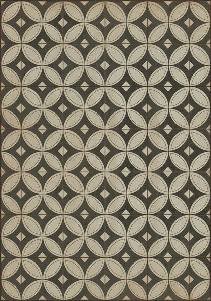 Vintage Vinyl Rug - Pattern 70 - Holy Night