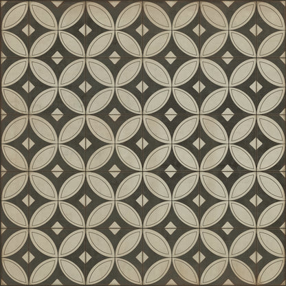 Vintage Vinyl Rug - Pattern 70 - Holy Night
